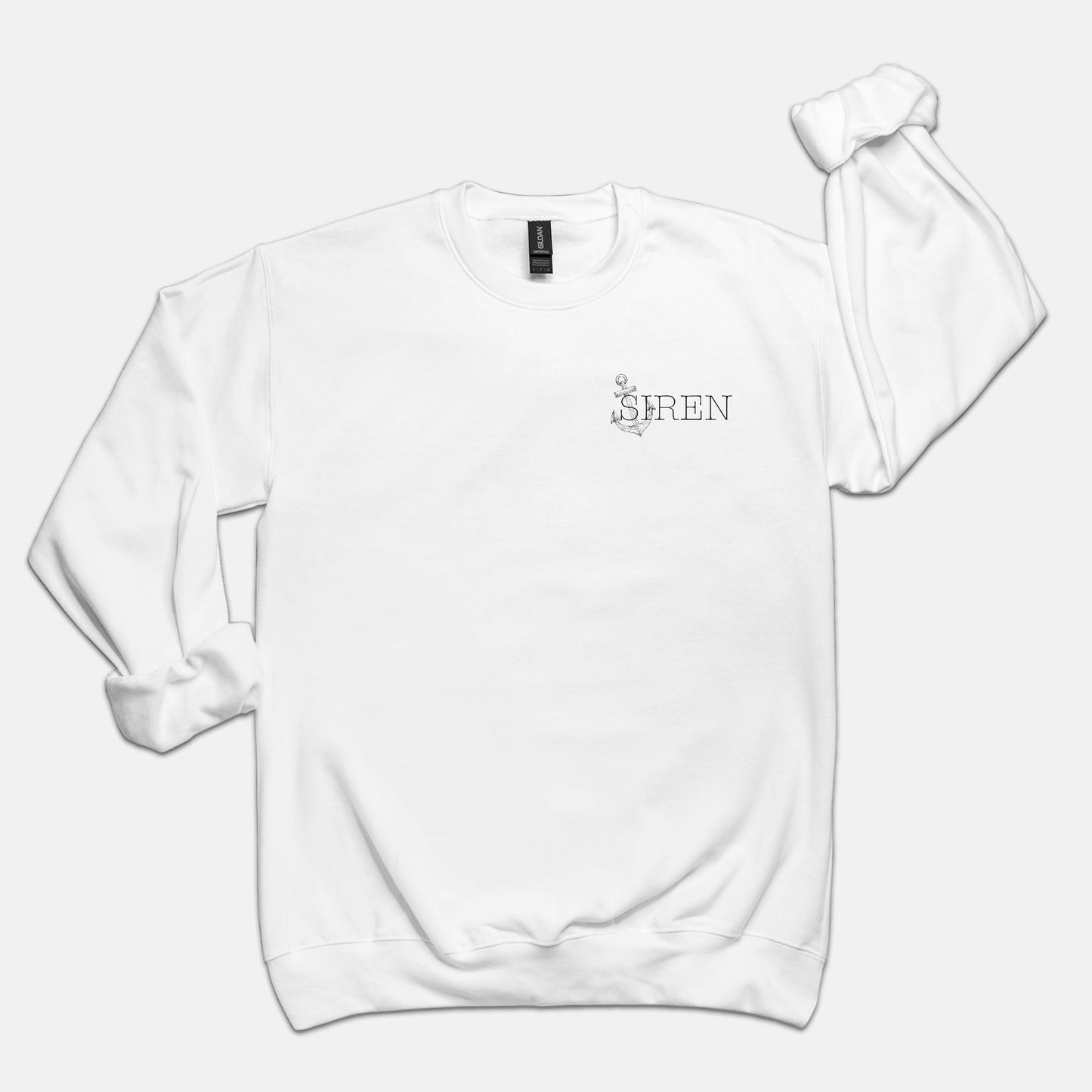 Siren Crewneck (Black or White)