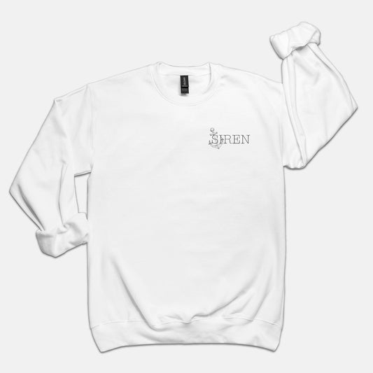 Siren Crewneck (Black or White)