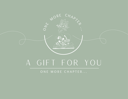 One More Chapter.. Gift Card